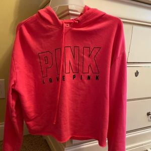 Victoria Secret Pink Hoodie with slit back